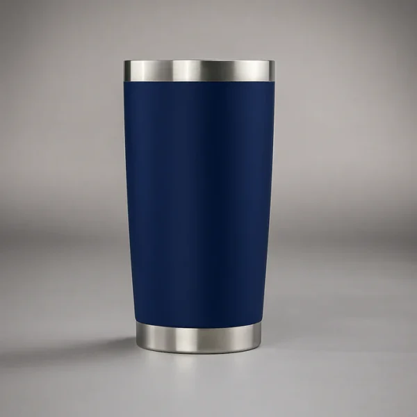 navy 20oz-stainless-tumbler Custom Engraved Tumblers