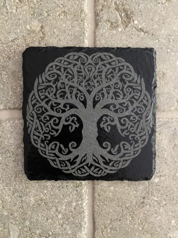 Custom Engraved Slate Coasters
