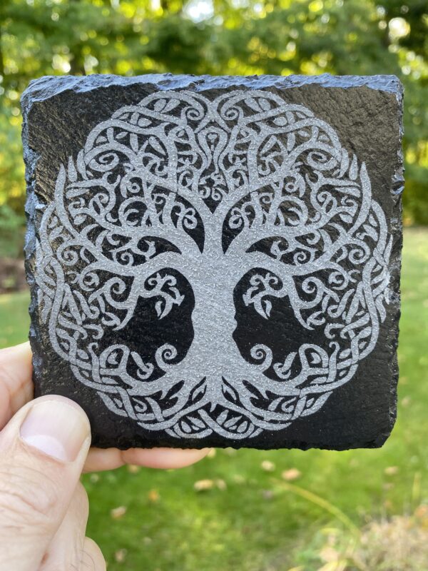 Custom Engraved Slate Coasters