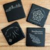 Custom Engraved Slate Coasters